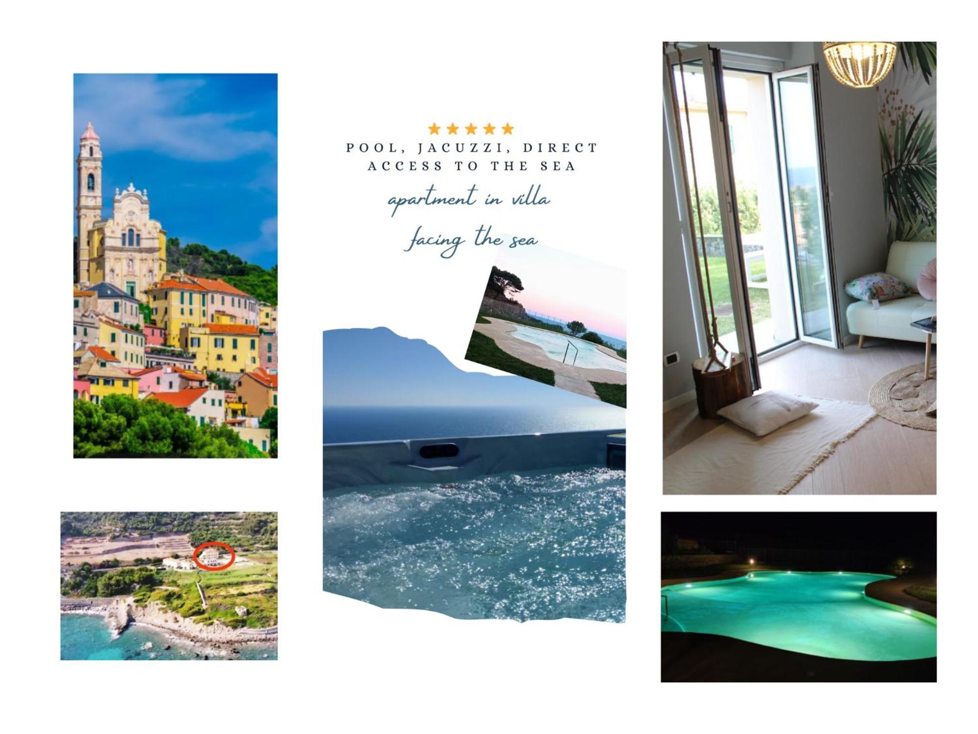 Cluxury-Torre Dei Saraceni Boutique Apt By The Sea Beach, Pool,Private Jacuzzi, Parking แชร์โว ภายนอก รูปภาพ